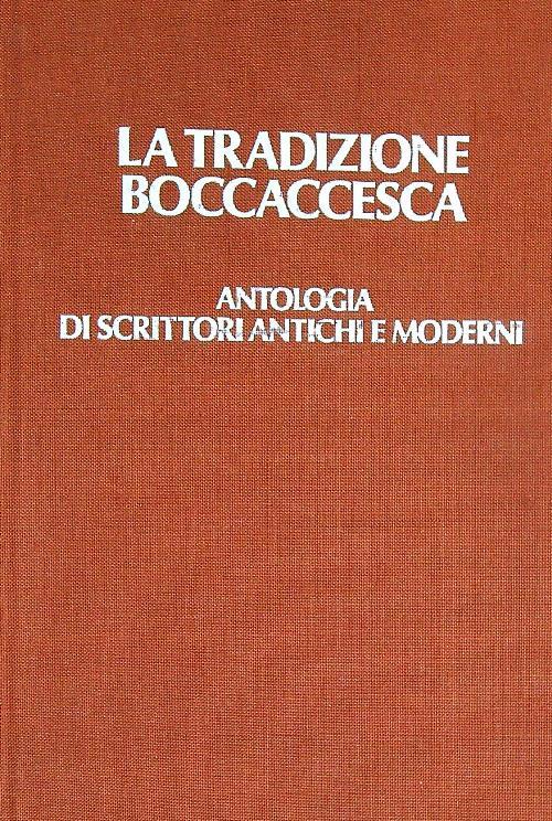 La tradizione boccaccesca - Sergio Romagnoli - copertina
