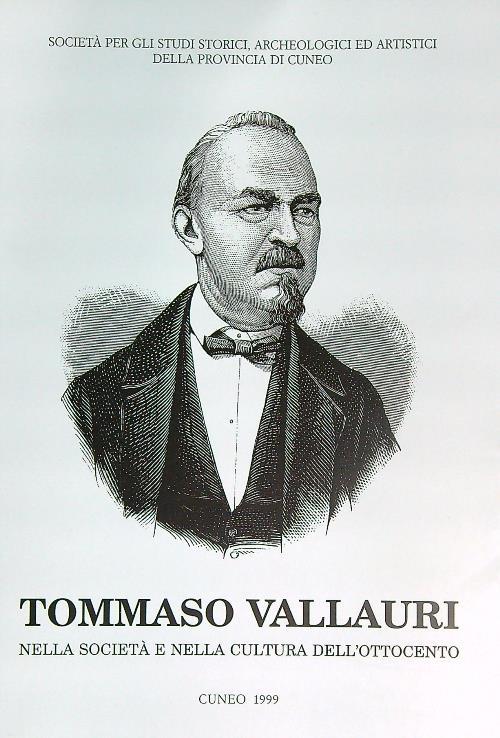 Tommaso Vallauri nella società e nella cultura dell'Ottocento
