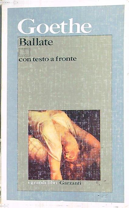 Ballate - Goethe - copertina