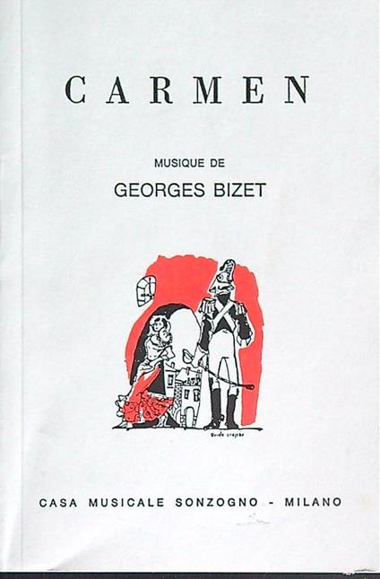 Carmen - Georges Bizet - copertina