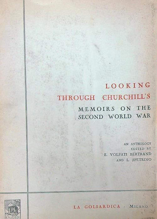 Looking through churchill's - E. Bertrand - copertina