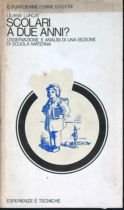 Scolari a due anni? - Liliane Lucart - copertina