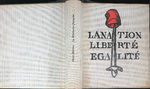 La Revolution Francaise - Albert Mathiez - copertina