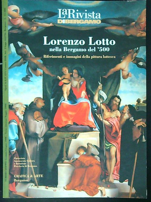 Lorenzo Lotto nella Bergamo del 500 - copertina