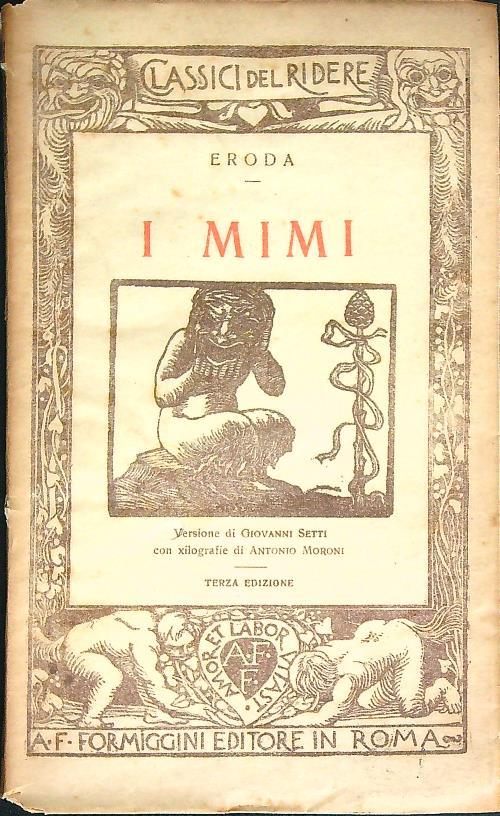 I mimi - Eroda - copertina