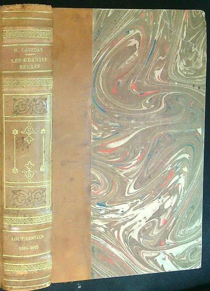 Les  grandes heures - Henri Lavedan - copertina