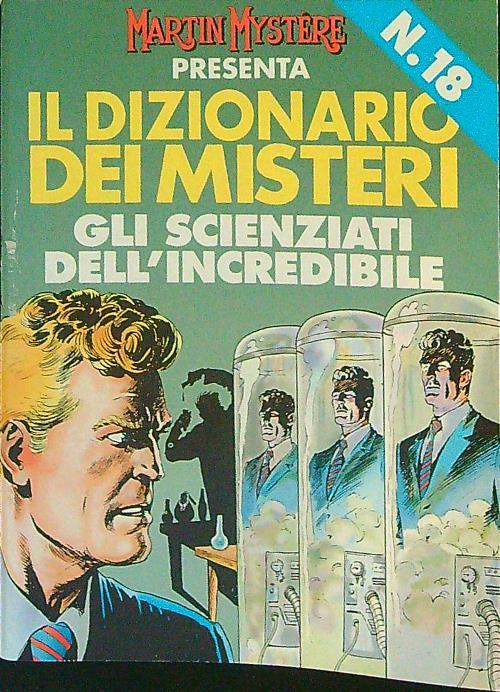 Martin Mystere Il dizionario dei misteri n 18 - copertina