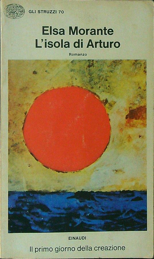 L' isola di Arturo - Elsa Morante - copertina