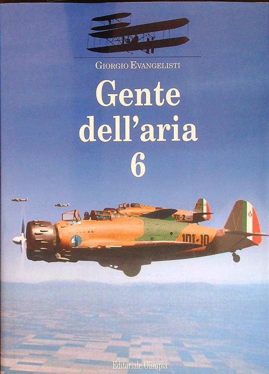 Gente dell'aria 6 - Giorgio Evangelisti - copertina