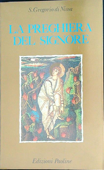 La preghiera del Signore - Gregorio di Nissa - copertina