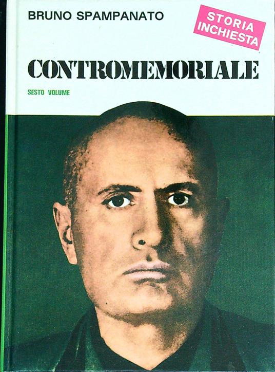 Contromemoriale, vol. 6 - Bruno Spampanato - copertina