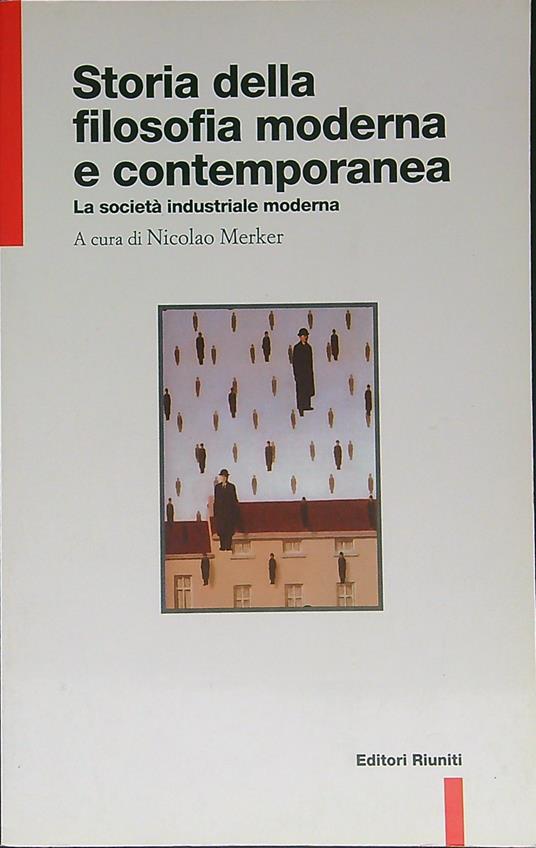 Storia della filosofia moderna e contemporanea 2 - Nicolao Merker - copertina