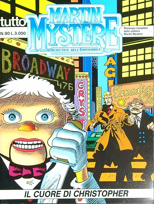 Tutto Martin Mystere - N.90 - Il cuore di Christopher - copertina