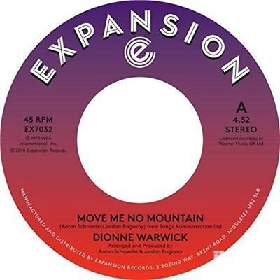 Move Me No Mountain - Dionne Warwick - Vinile 7'' di Dionne Warwick