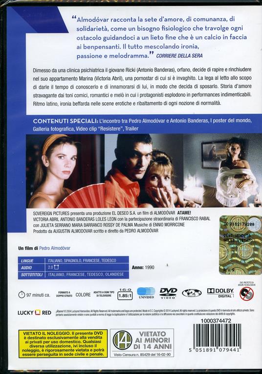 Legami! di Pedro Almodóvar - DVD - 2