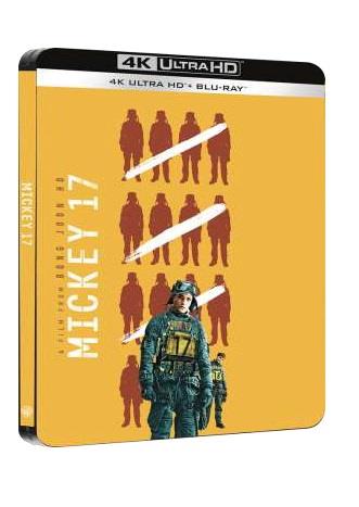 Mickey 17. Steelbook 3 Kill Marks (Blu-ray + Blu-ray Ultra HD 4K) di Joon-ho Bong - Blu-ray + Blu-ray Ultra HD 4K