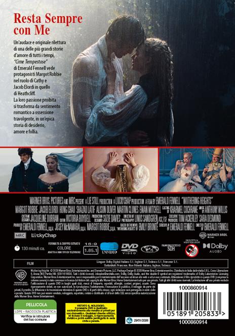 Cime tempestose (DVD) di Emerald Fennell - DVD - 2