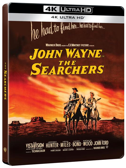 Sentieri Selvaggi. Steelbook (4K Ultra Hd) di John Ford - Blu-ray Ultra HD 4K