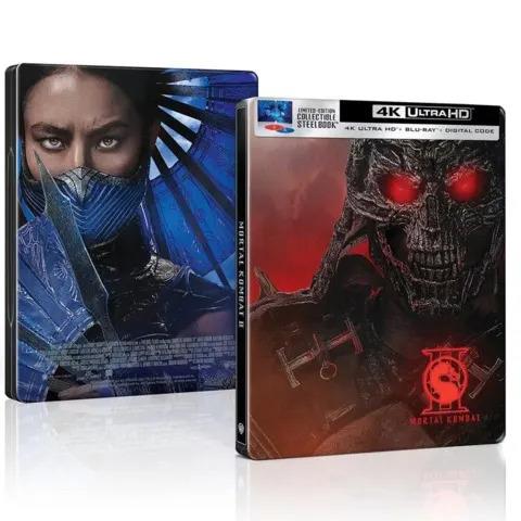 Mortal Kombat II. Steelbook (4K Ultra Hd + Blu-ray) di Simon McQuoid - Blu-ray + Blu-ray Ultra HD 4K - 4