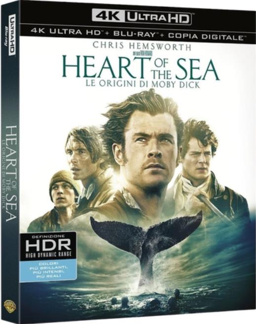 Heart of the Sea. Le origini di Moby Dick (Blu-ray + Blu-ray Ultra HD 4K) di Ron Howard - Blu-ray + Blu-ray Ultra HD 4K)