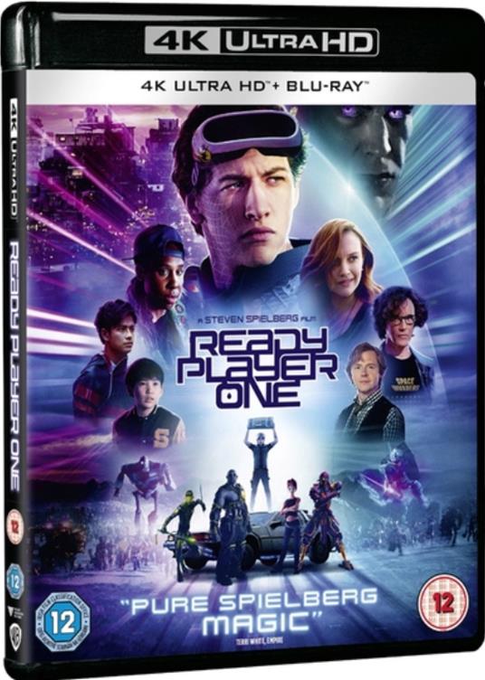 Ready Player One (Blu-ray + Blu-ray Ultra HD 4K) di Steven Spielberg - Blu-ray + Blu-ray Ultra HD 4K)