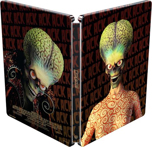 Mars Attacks! Steelbook (4K Ultra Hd + Blu-ray) di Tim Burton - Blu-ray + Blu-ray Ultra HD 4K - 3