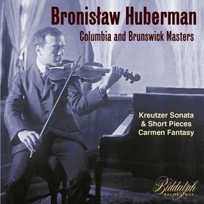 Bronislaw Huberman, Columbia and Brunswick Masters - CD Audio di Ludwig van Beethoven