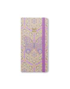 Cartoleria Diario accademico 2026-2027 Paisley Slim Settimanale Farfalla Caimi