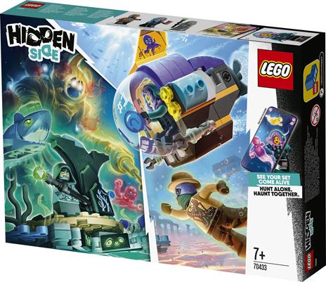 LEGO Hidden Side (70433). Sottomarino di J.B. - 12