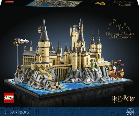 LEGO Harry Potter (76419). Castello e Parco di Hogwarts