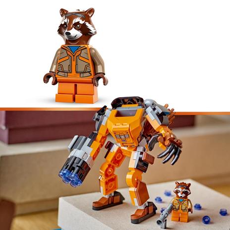 LEGO Marvel Avengers Armatura Mech Rocket - 5