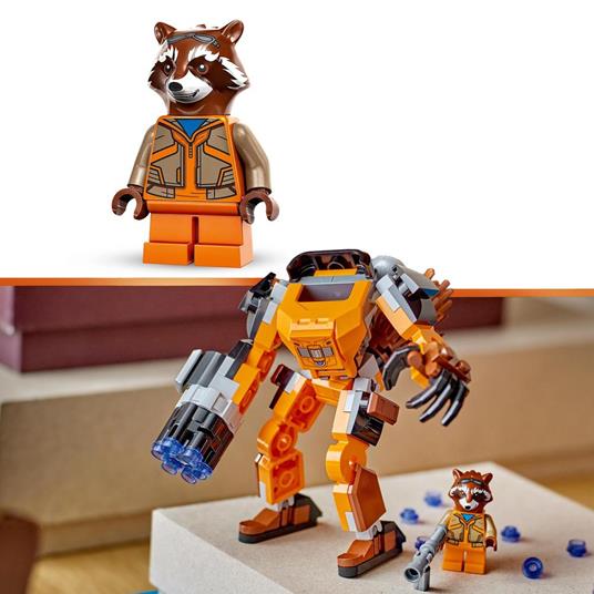 LEGO Marvel Avengers Armatura Mech Rocket - 5