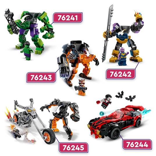 LEGO Marvel Avengers Armatura Mech Rocket - 6