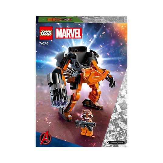 LEGO Marvel Avengers Armatura Mech Rocket - 8