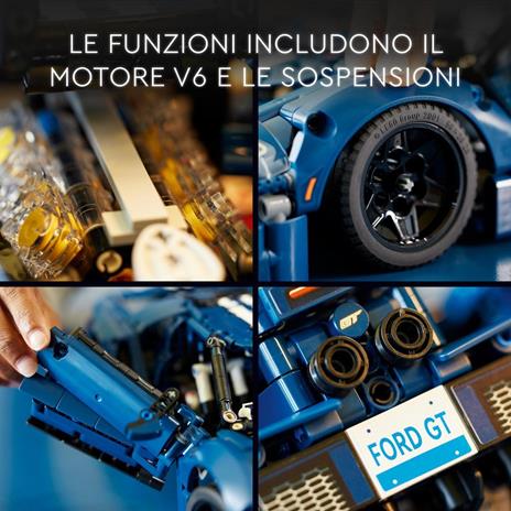 LEGO Technic (42154). Ford GT 2022 - 4