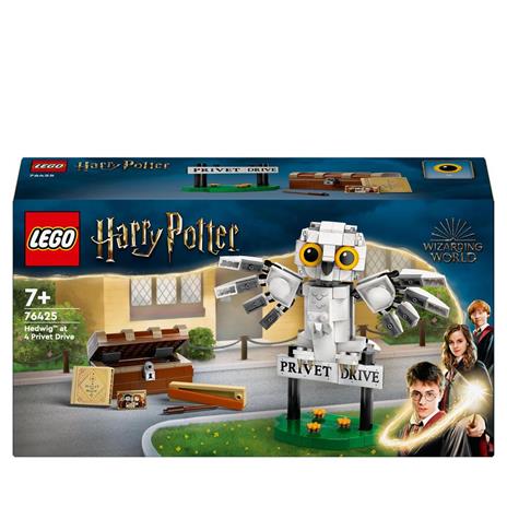 LEGO Harry Potter (76425). Edvige al Numero 4 di Privet Drive