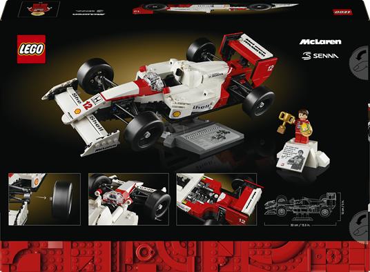 LEGO ICONS McLaren MP4/4 e Ayrton Senna - 11