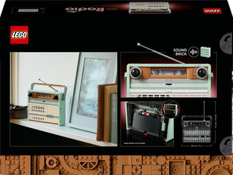 LEGO ICONS Radio vintage. Esclusiva - 7