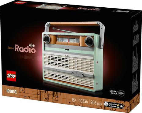 LEGO ICONS Radio vintage. Esclusiva - 9