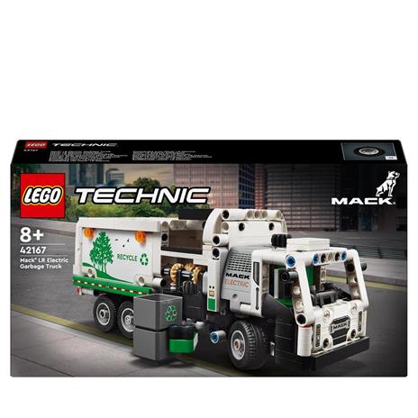 LEGO Technic (42167). Camion della Spazzatura Mack LR Electric
