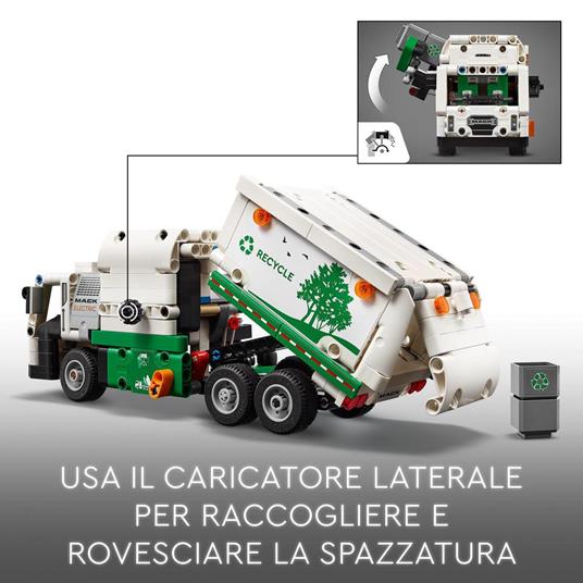 LEGO Technic (42167). Camion della Spazzatura Mack LR Electric - 3