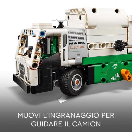 LEGO Technic (42167). Camion della Spazzatura Mack LR Electric - 4