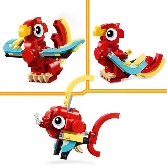 LEGO Creator (31145). 3in1 Drago Rosso - 5