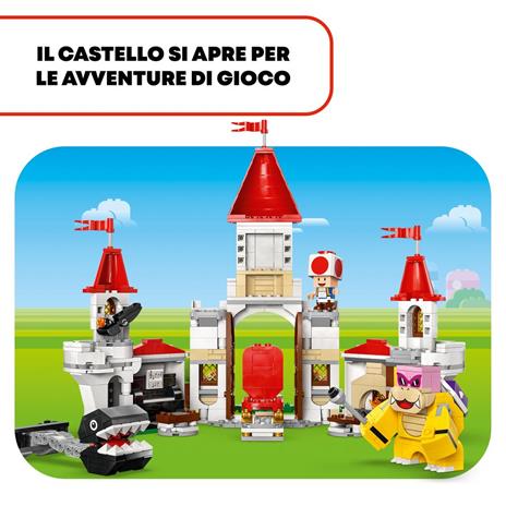 LEGO Super Mario 71435 Battaglia con Roy al Castello di Peach Giocattolo con Personaggi Nintendo, Giochi per Bambini 7+ - 3