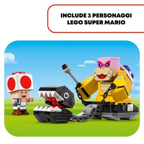 LEGO Super Mario 71435 Battaglia con Roy al Castello di Peach Giocattolo con Personaggi Nintendo, Giochi per Bambini 7+ - 6