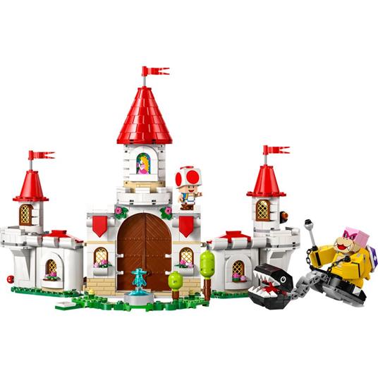 LEGO Super Mario 71435 Battaglia con Roy al Castello di Peach Giocattolo con Personaggi Nintendo, Giochi per Bambini 7+ - 8