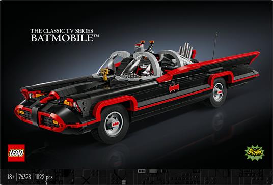 LEGO DC Batman (76328). Batman: Batmobile Classic TV Series. Esclusiva - 11