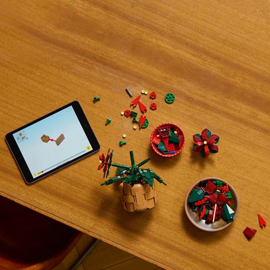 LEGO Botanicals (10370). Stella di Natale. Esclusiva - 6
