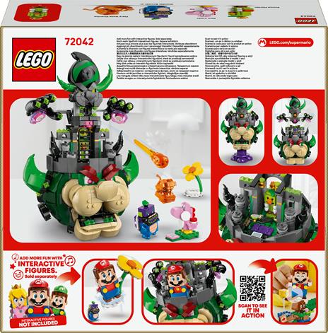 LEGO Super Mario (72042). Principe Florian e Bowser castello - 4