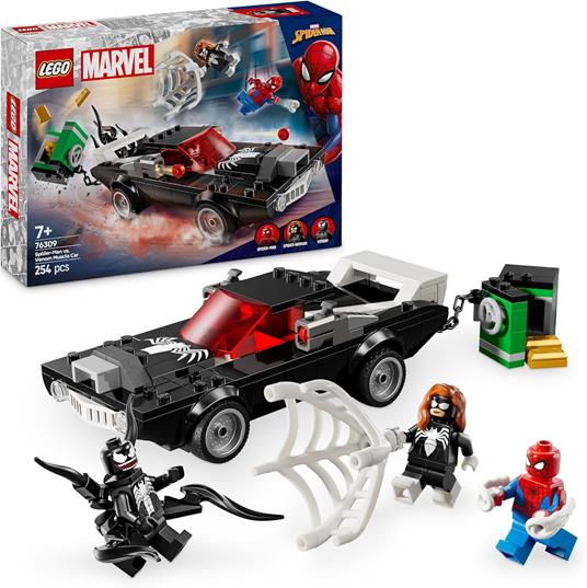 LEGO Marvel (76309). Spider-Man Contro Muscle Car di Venom